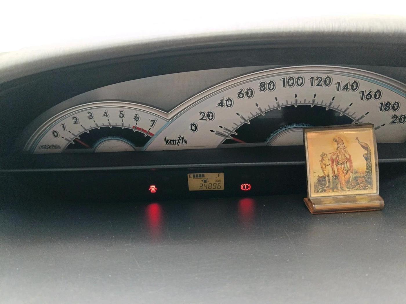 2011 Toyota Etios V, Petrol, Manual, 34,896 km, interior