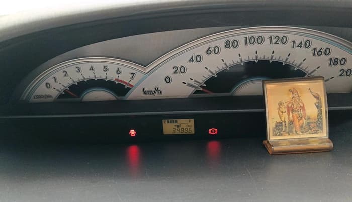 2011 Toyota Etios V, Petrol, Manual, 34,896 km, interior