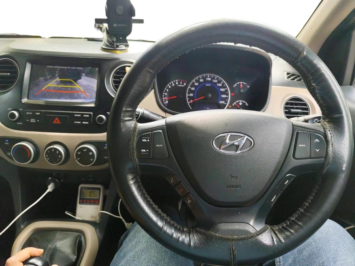 2018 Hyundai Grand i10 SPORTZ 1.2 KAPPA VTVT, Petrol, Manual, 66,794 km, interior