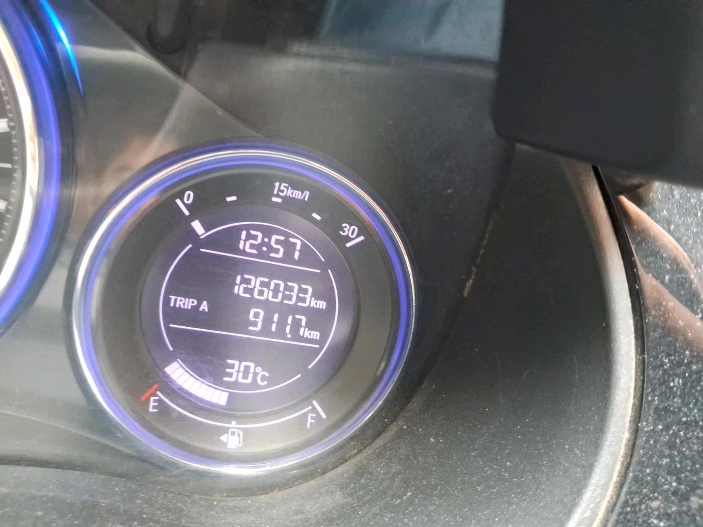 2016 Honda City 1.5L I-VTEC V MT, CNG, Manual, 1,26,033 km, interior