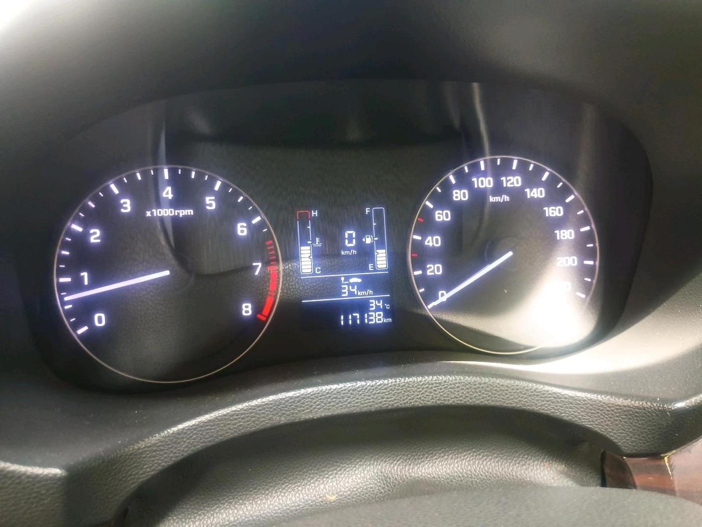 2018 Hyundai Creta E PLUS 1.6 PETROL, CNG, Manual, 1,17,138 km, interior
