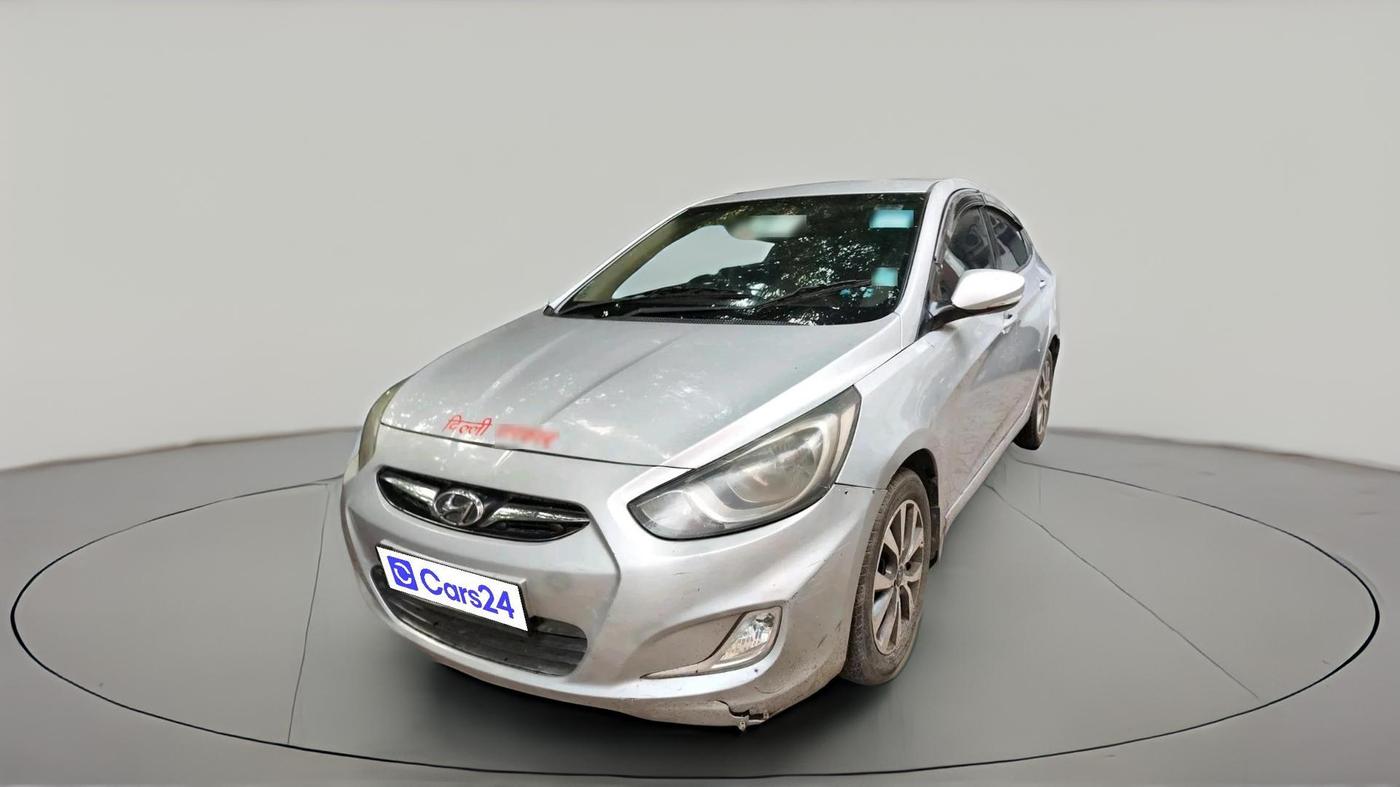 2013 Hyundai Verna FLUIDIC 1.6 VTVT, CNG, Manual, 75,327 km, exterior
