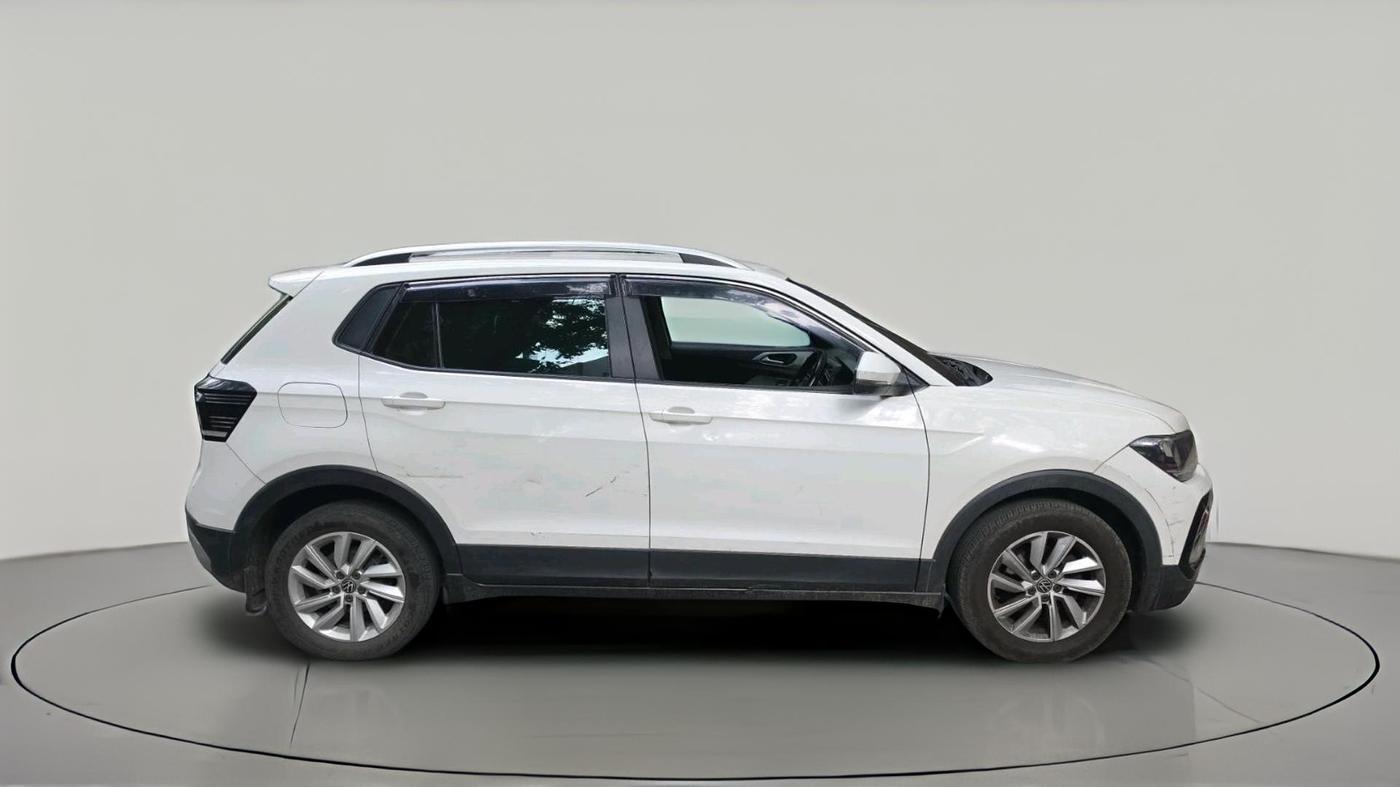 2021 Volkswagen TAIGUN HIGHLINE 1.0 TSI AT, Petrol, Automatic, 1,13,546 km, exterior