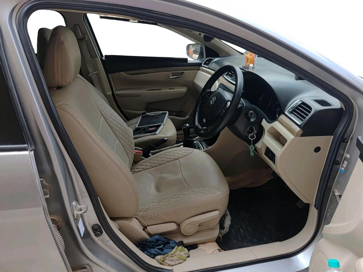 2021 Maruti Ciaz DELTA 1.5 SHVS MT PETROL, Petrol, Manual, 1,23,581 km, interior