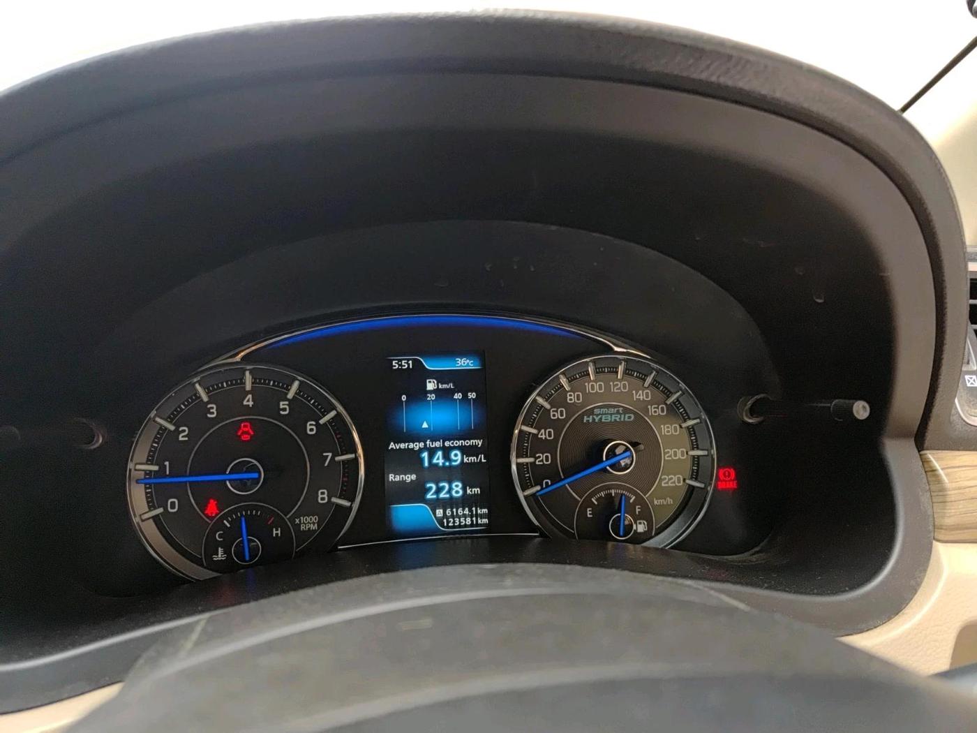 2021 Maruti Ciaz DELTA 1.5 SHVS MT PETROL, Petrol, Manual, 1,23,581 km, interior