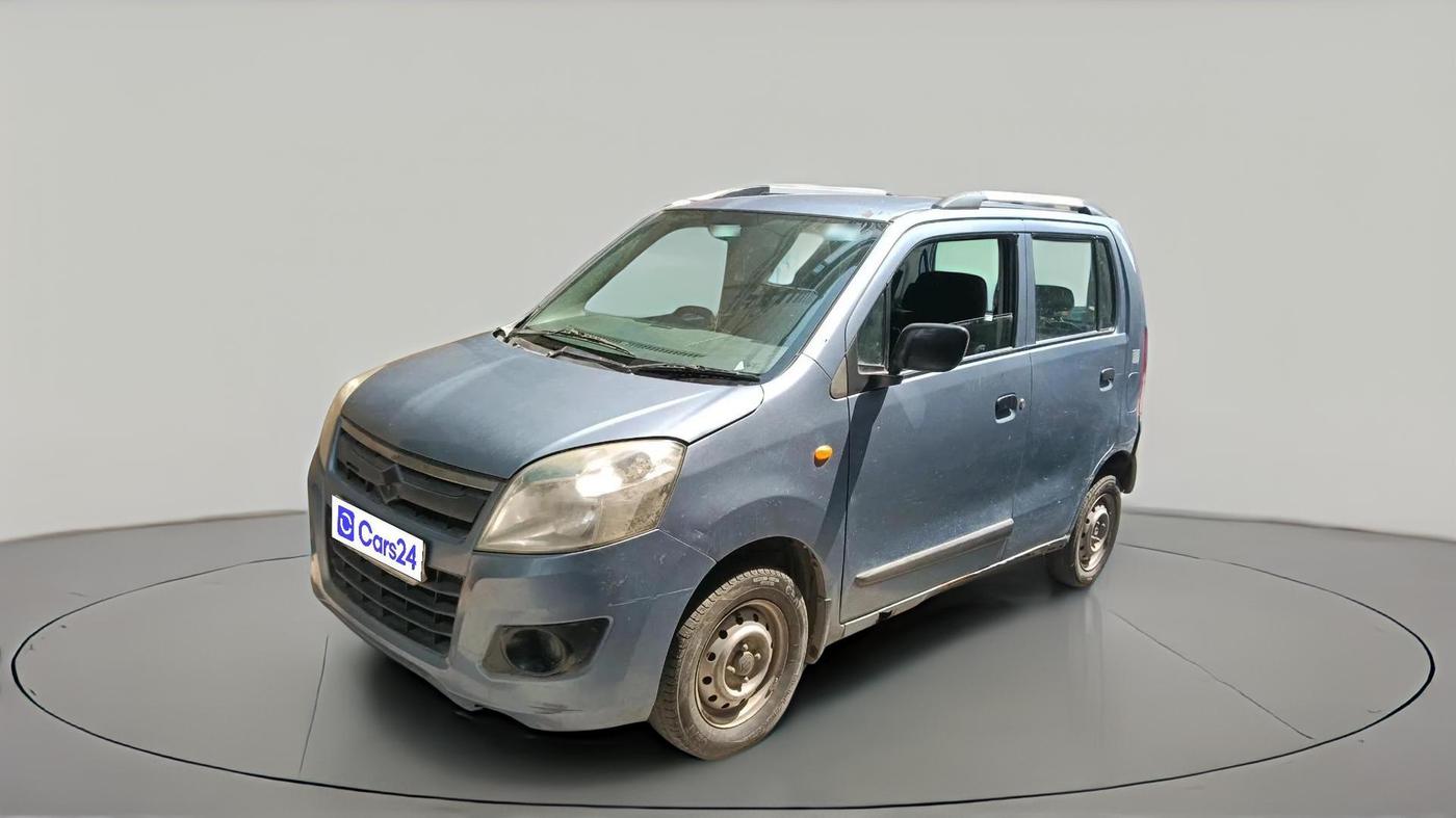 2012 Maruti Wagon R 1.0 LXI CNG, CNG, Manual, 96,755 km, exterior