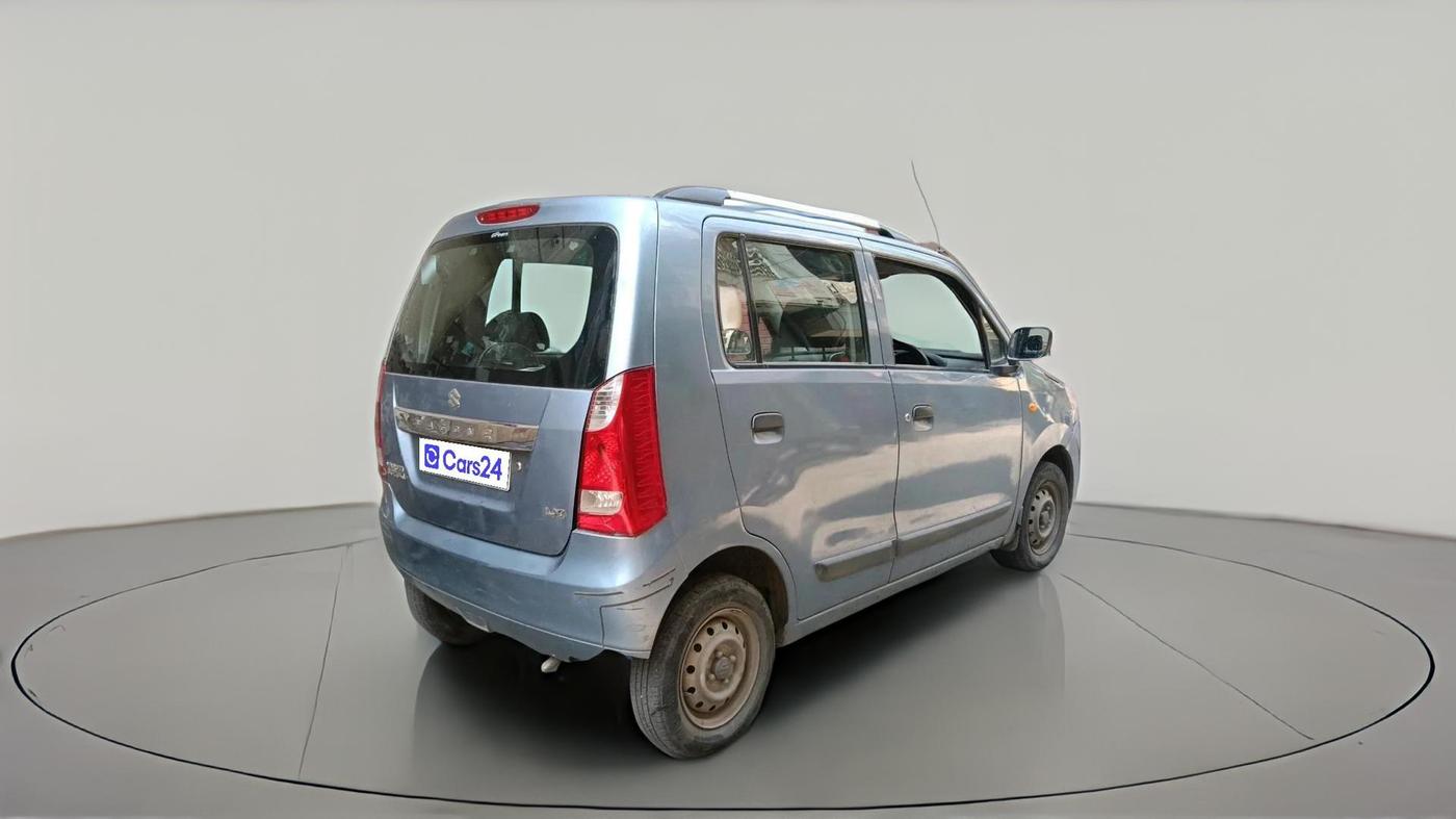 2012 Maruti Wagon R 1.0 LXI CNG, CNG, Manual, 96,755 km, exterior