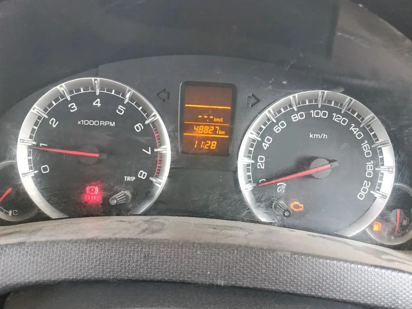 2015 Maruti Swift Dzire LXI, CNG, Manual, 48,827 km, interior