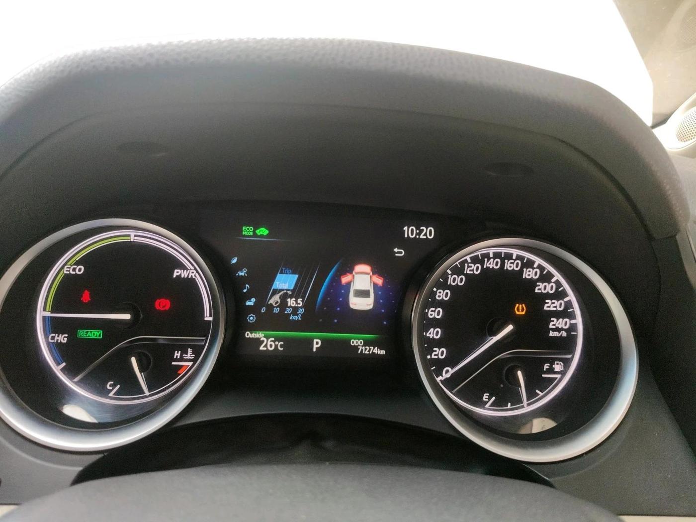 2021 Toyota Camry HYBRID, Hybrid, Automatic, 71,274 km, interior