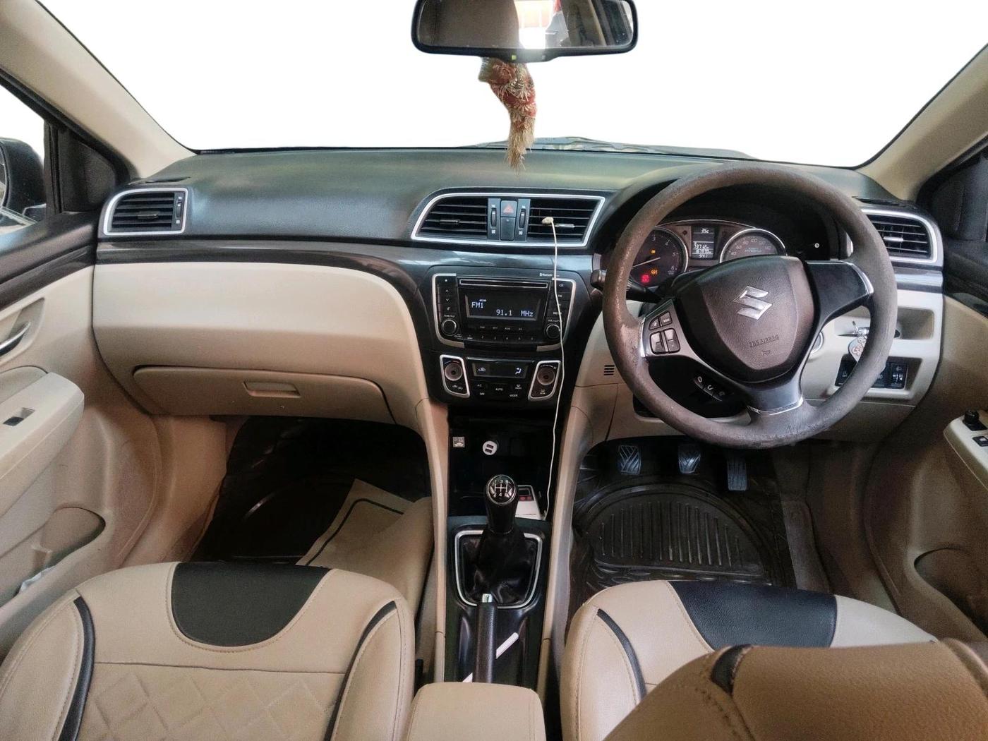 2017 Maruti Ciaz ZETA DIESEL 1.3, Diesel, Manual, 1,67,972 km, interior