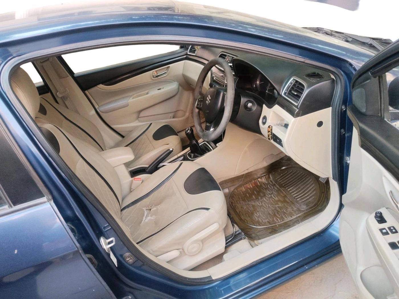 2017 Maruti Ciaz ZETA DIESEL 1.3, Diesel, Manual, 1,67,972 km, interior