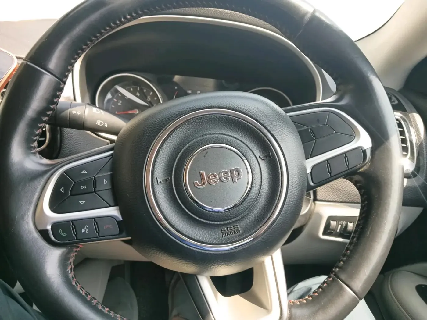 2017 Jeep Compass LIMITED 1.4 PETROL AT, Petrol, Automatic, 80,400 km, interior