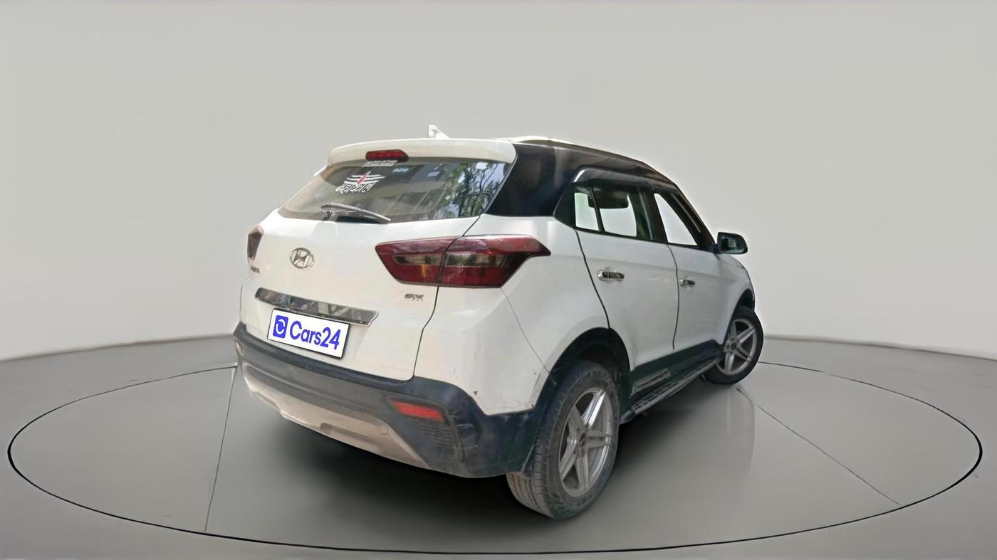 2019 Hyundai Creta SX 1.6 PETROL, Petrol, Manual, 1,30,452 km, exterior