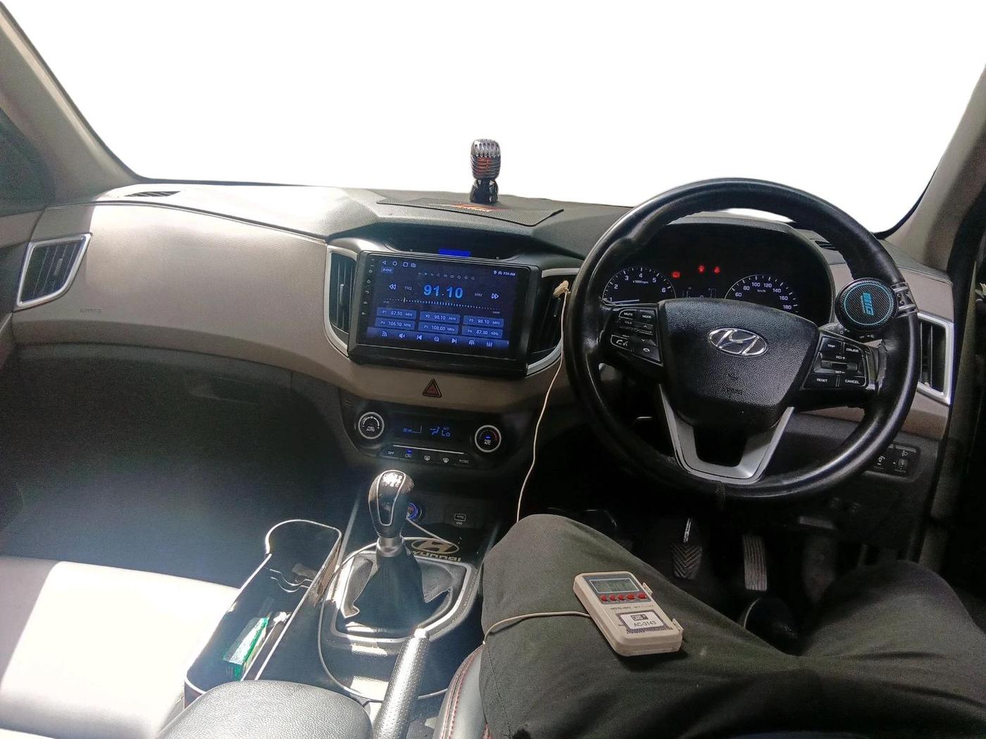 2019 Hyundai Creta SX 1.6 PETROL, Petrol, Manual, 1,30,452 km, interior
