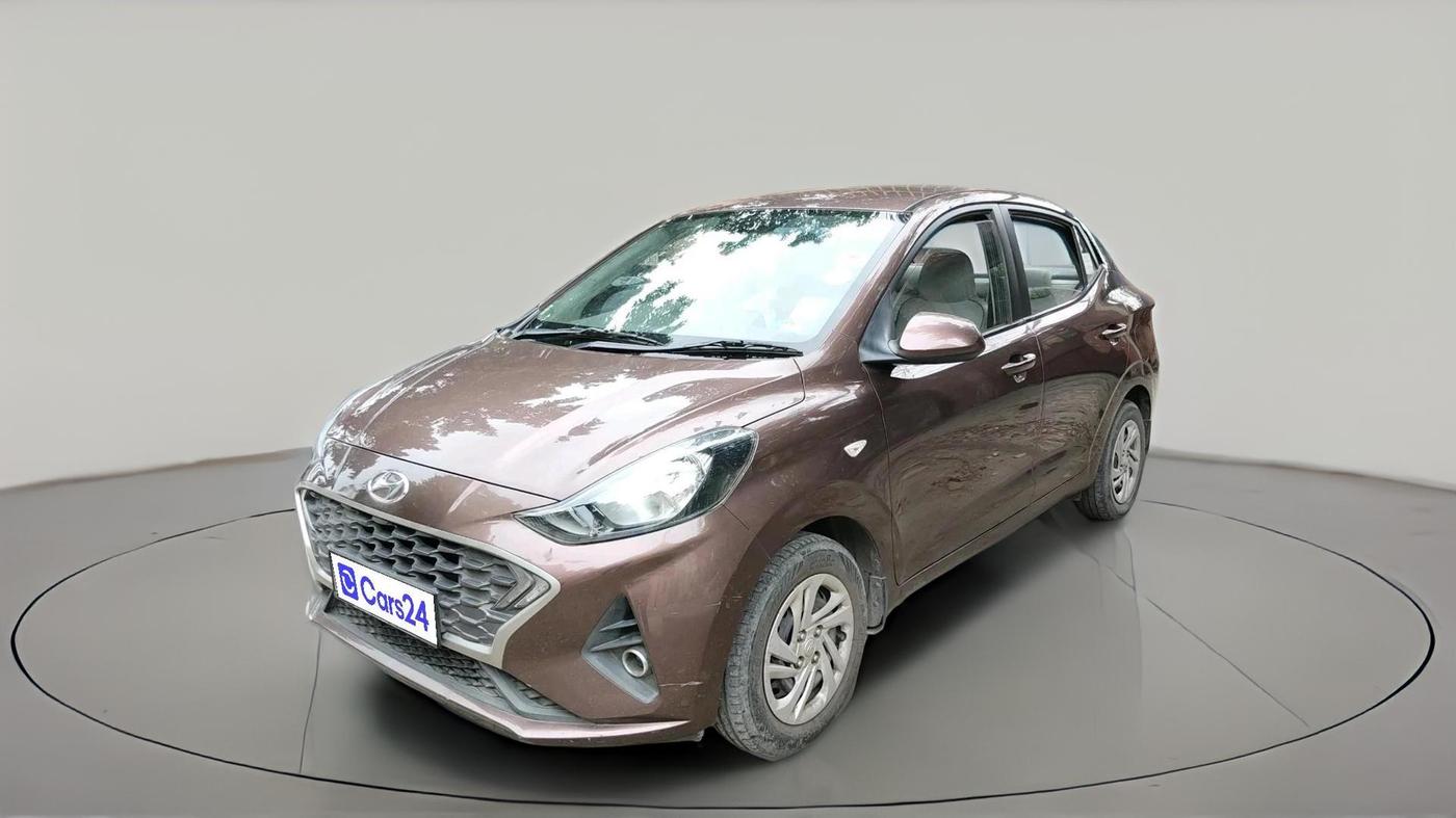 2020 Hyundai AURA S 1.2 CNG, CNG, Manual, 67,033 km, exterior