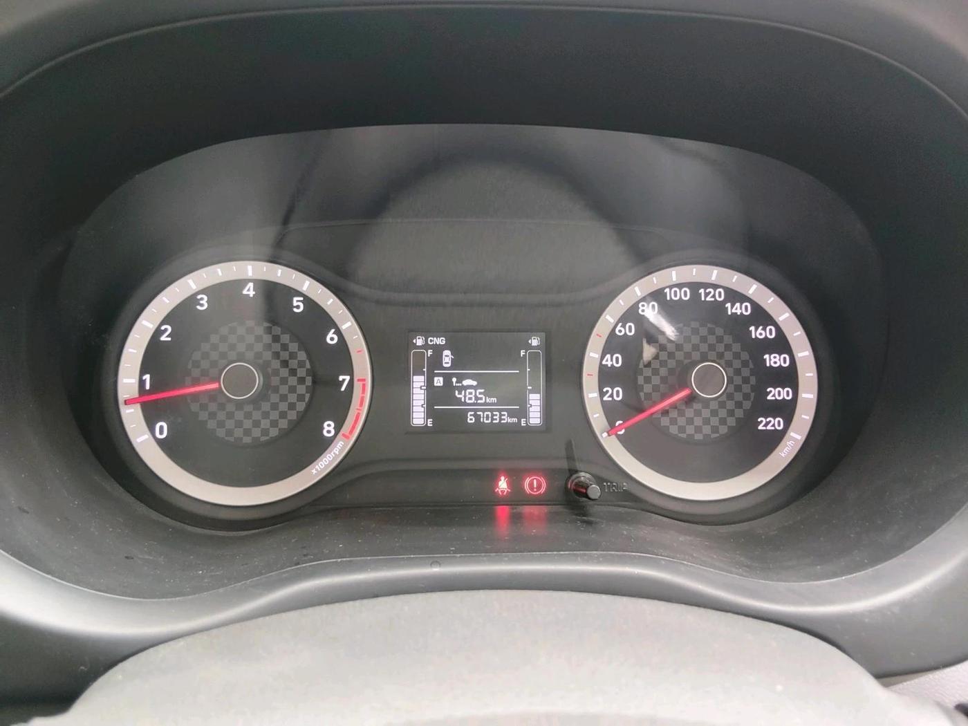 2020 Hyundai AURA S 1.2 CNG, CNG, Manual, 67,033 km, interior