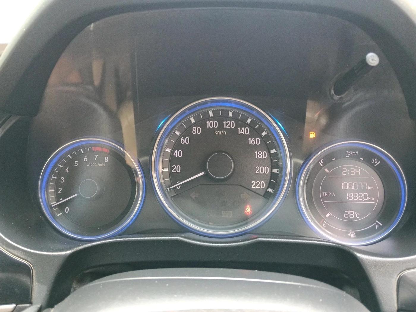2014 Honda City 1.5L I-VTEC VX, CNG, Manual, 1,06,077 km, interior