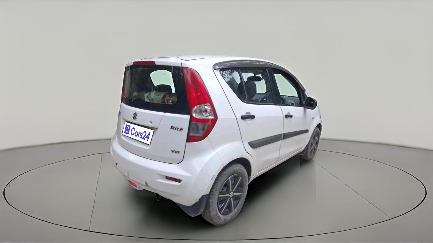 2012 Maruti Ritz VXI, CNG, Manual, 2,27,081 km, exterior