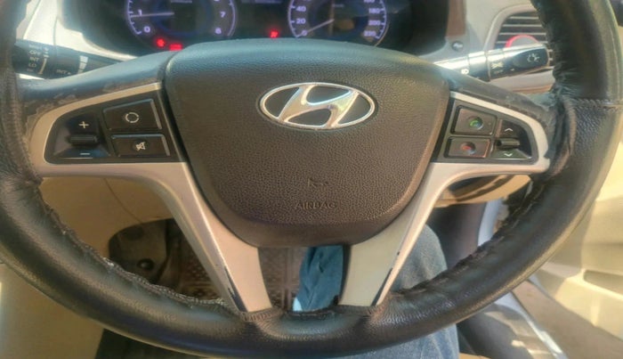 2011 Hyundai Verna FLUIDIC 1.6 VTVT SX OPT, Petrol, Manual, 86,066 km, interior