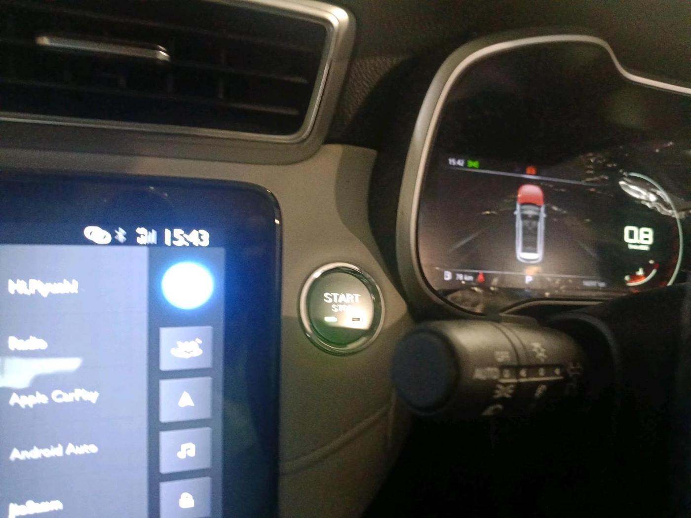 2022 MG ASTOR SHARP 1.5 CVT, Petrol, Automatic, 16,097 km, interior