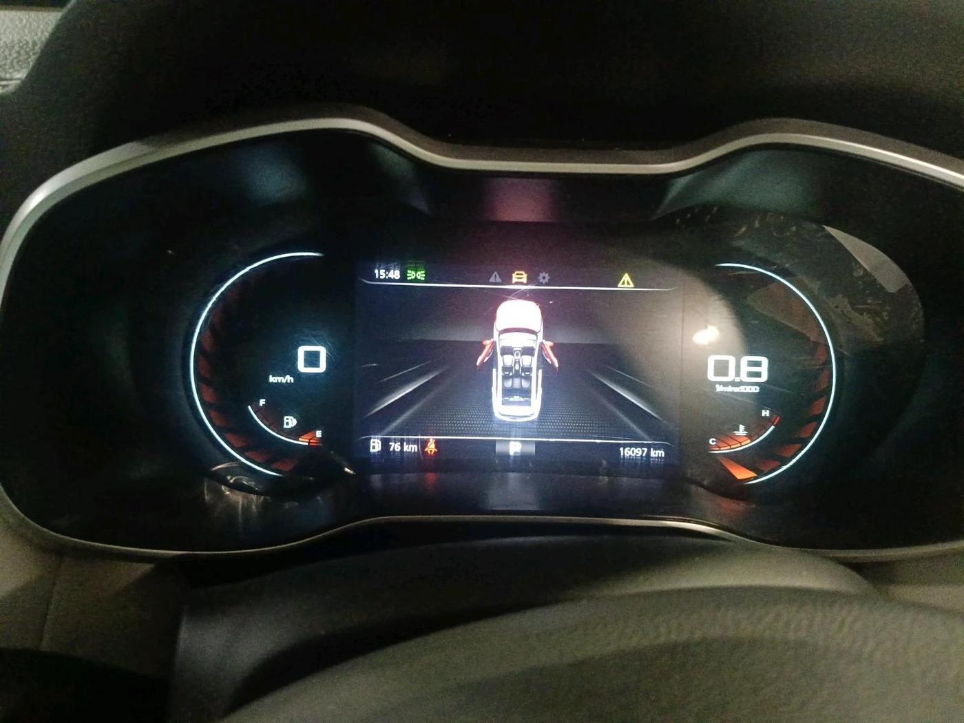 2022 MG ASTOR SHARP 1.5 CVT, Petrol, Automatic, 16,097 km, interior