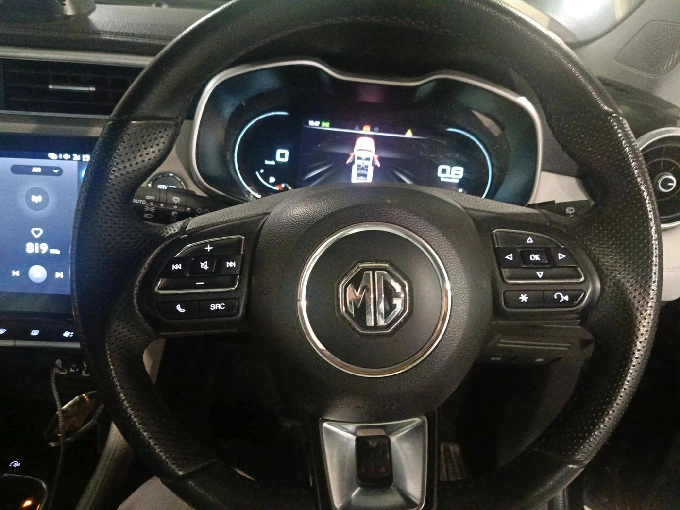 2022 MG ASTOR SHARP 1.5 CVT, Petrol, Automatic, 16,097 km, interior