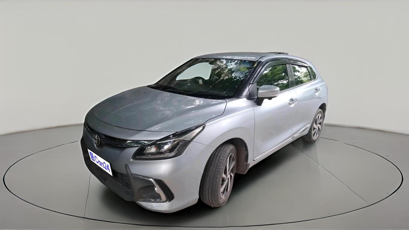 2022 Toyota Glanza V AMT, Petrol, Automatic, 13,842 km, exterior