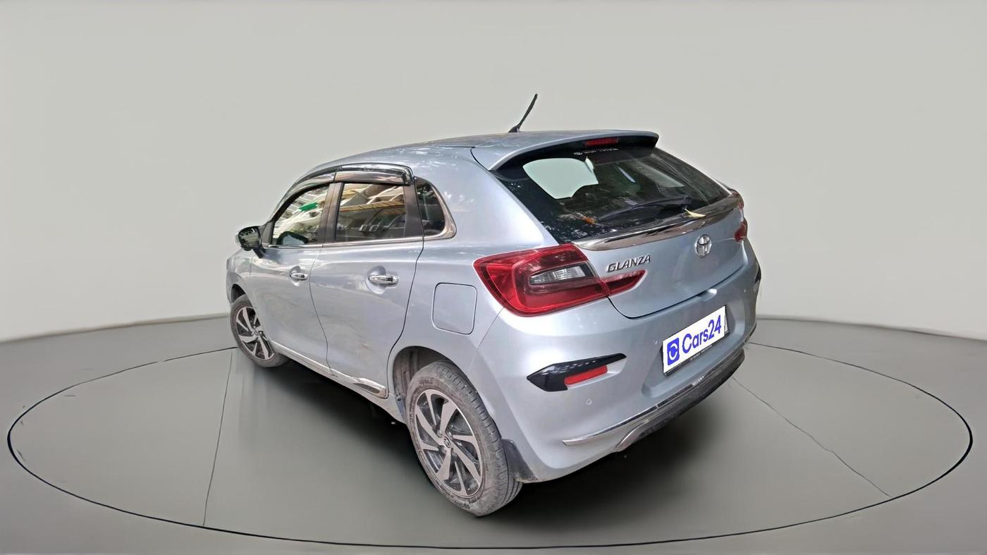 2022 Toyota Glanza V AMT, Petrol, Automatic, 13,842 km, exterior