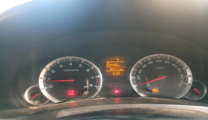 2014 Maruti Swift ZXI, CNG, Manual, 93,111 km, interior
