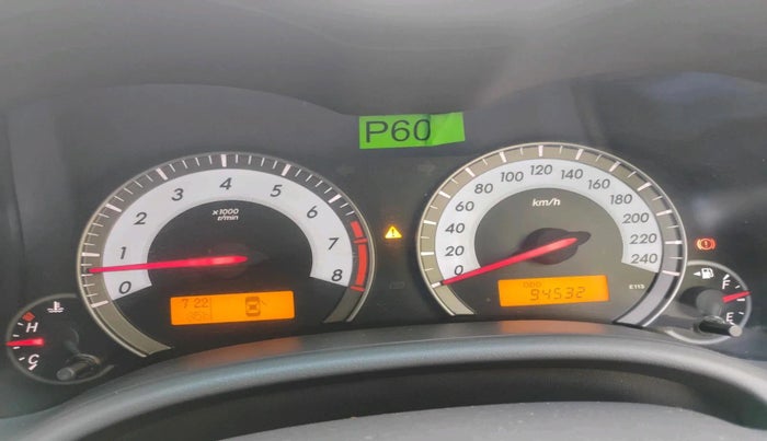 2012 Toyota Corolla Altis G PETROL, Petrol, Manual, 94,532 km, interior