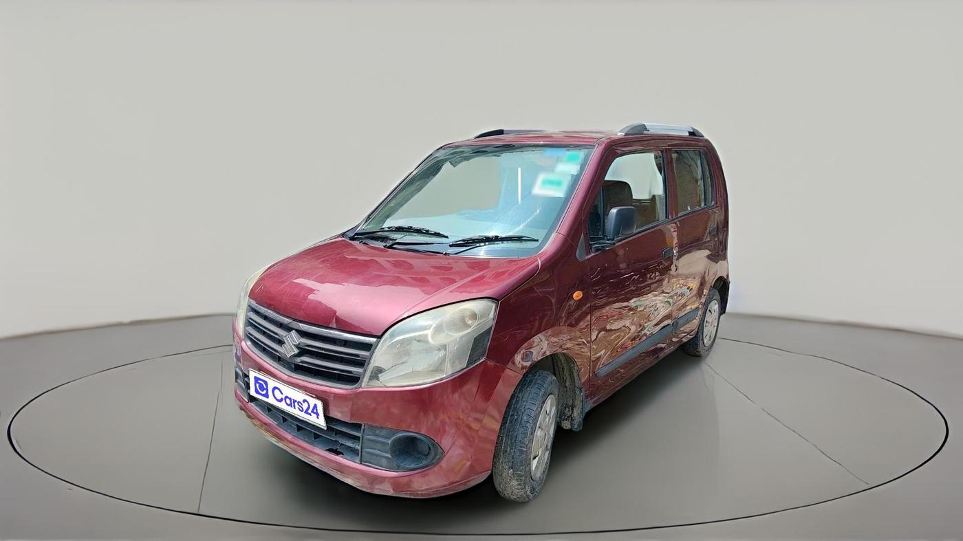 2012 Maruti Wagon R 1.0 LXI, CNG, Manual, 1,44,561 km, exterior