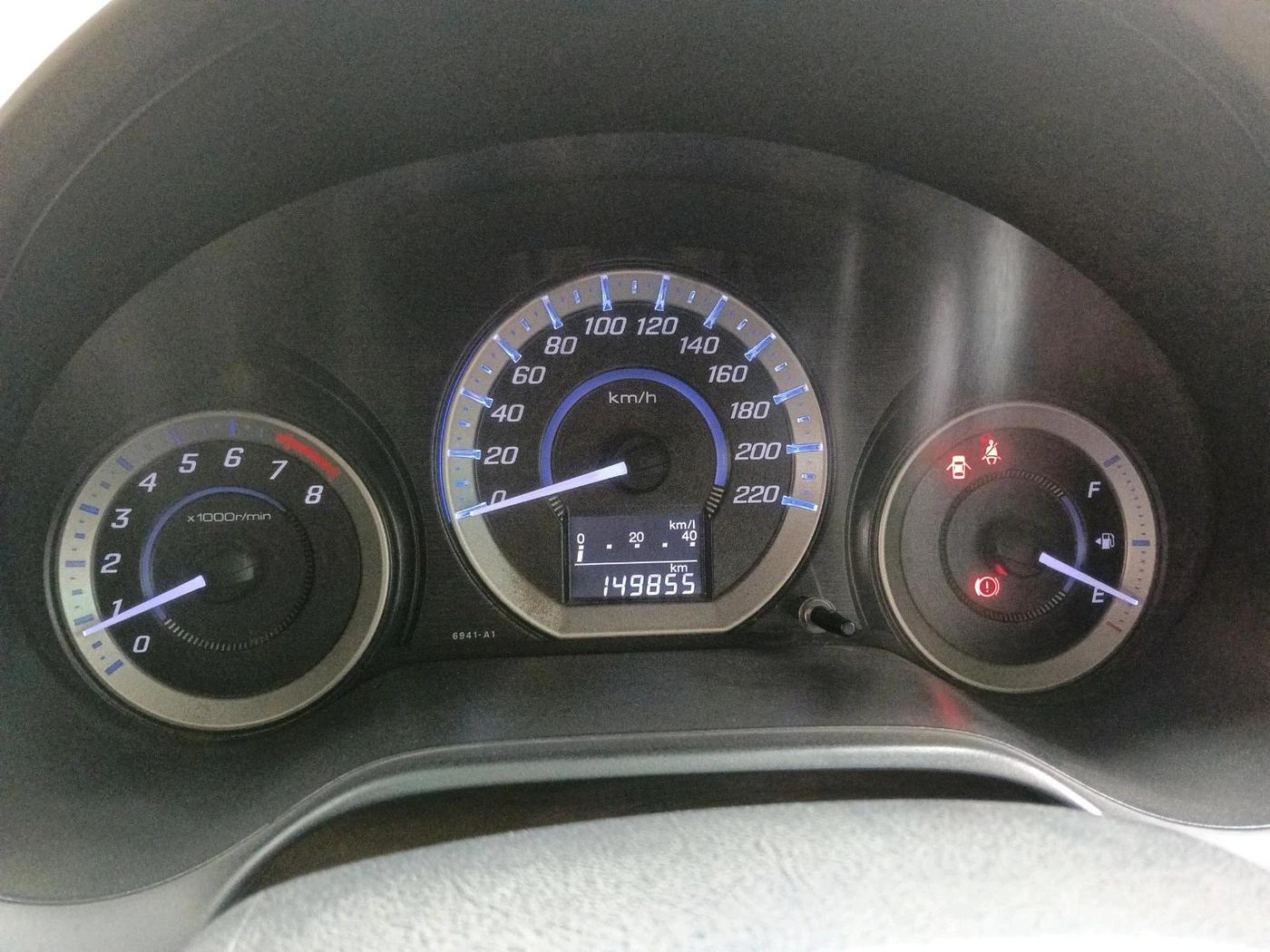 2012 Honda City 1.5L I-VTEC S MT, Petrol, Manual, 1,49,855 km, interior