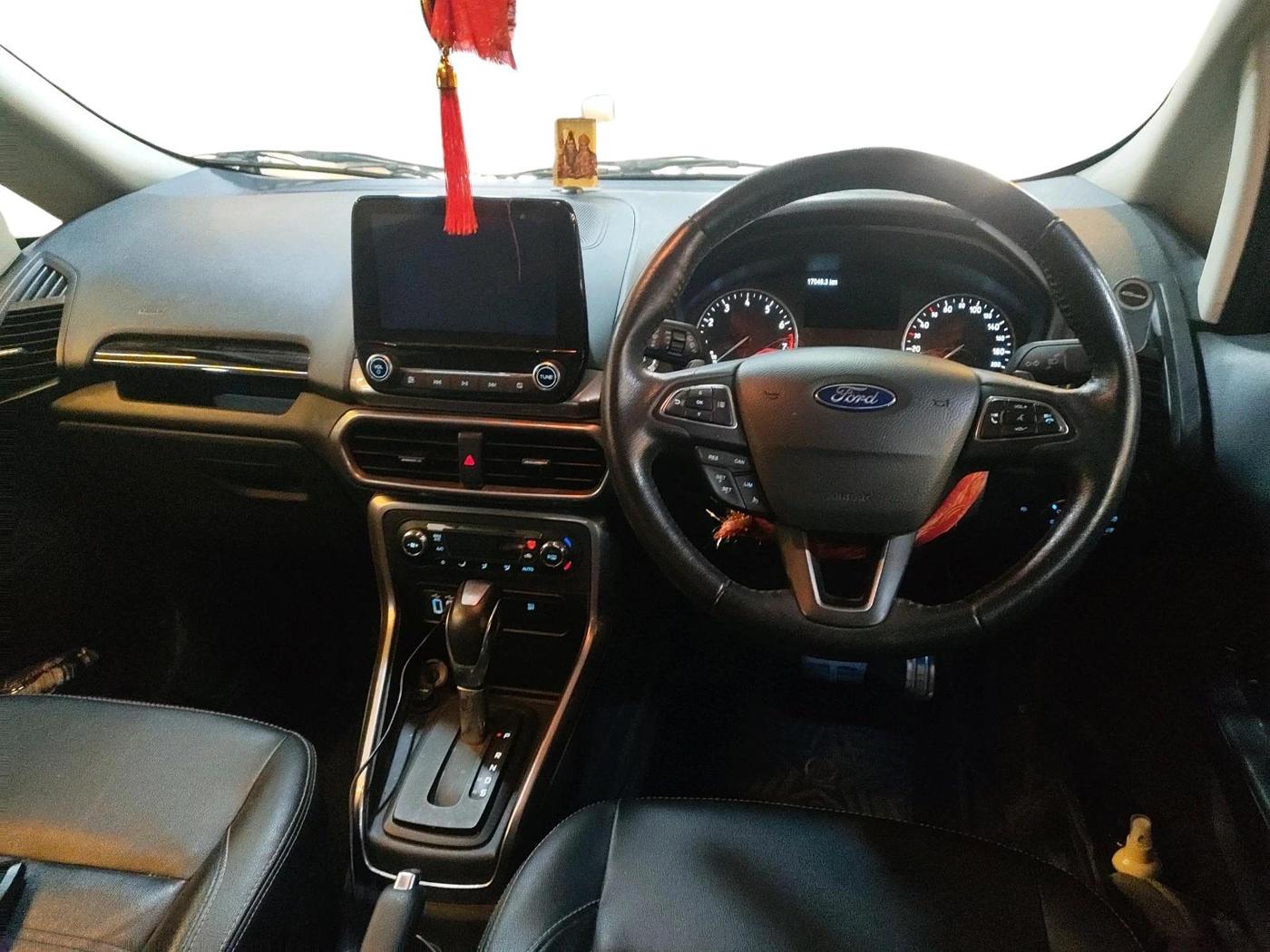 2019 Ford Ecosport TITANIUM + 1.5L PETROL AT, Petrol, Automatic, 17,049 km, interior