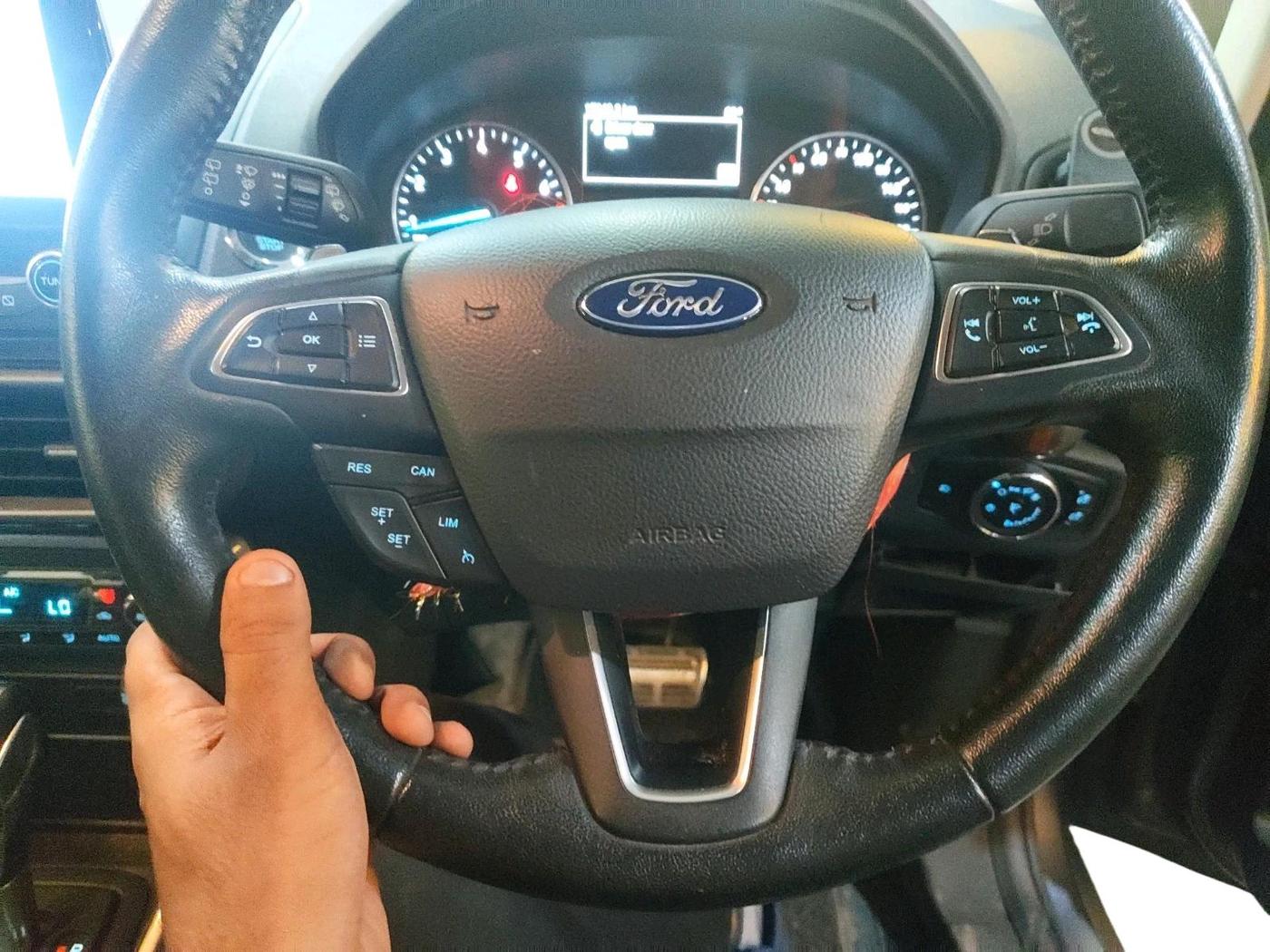 2019 Ford Ecosport TITANIUM + 1.5L PETROL AT, Petrol, Automatic, 17,049 km, interior