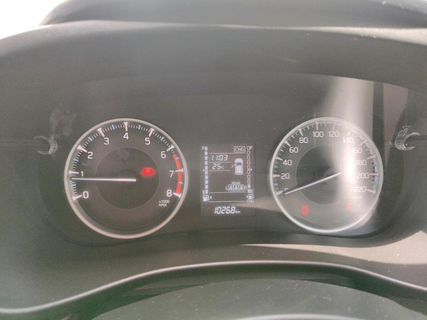 2025 Maruti FRONX DELTA CNG 1.2 MT, CNG, Manual, 10,268 km, interior
