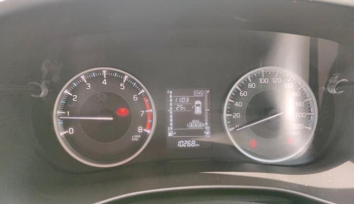 2025 Maruti FRONX DELTA CNG 1.2 MT, CNG, Manual, 10,268 km, interior