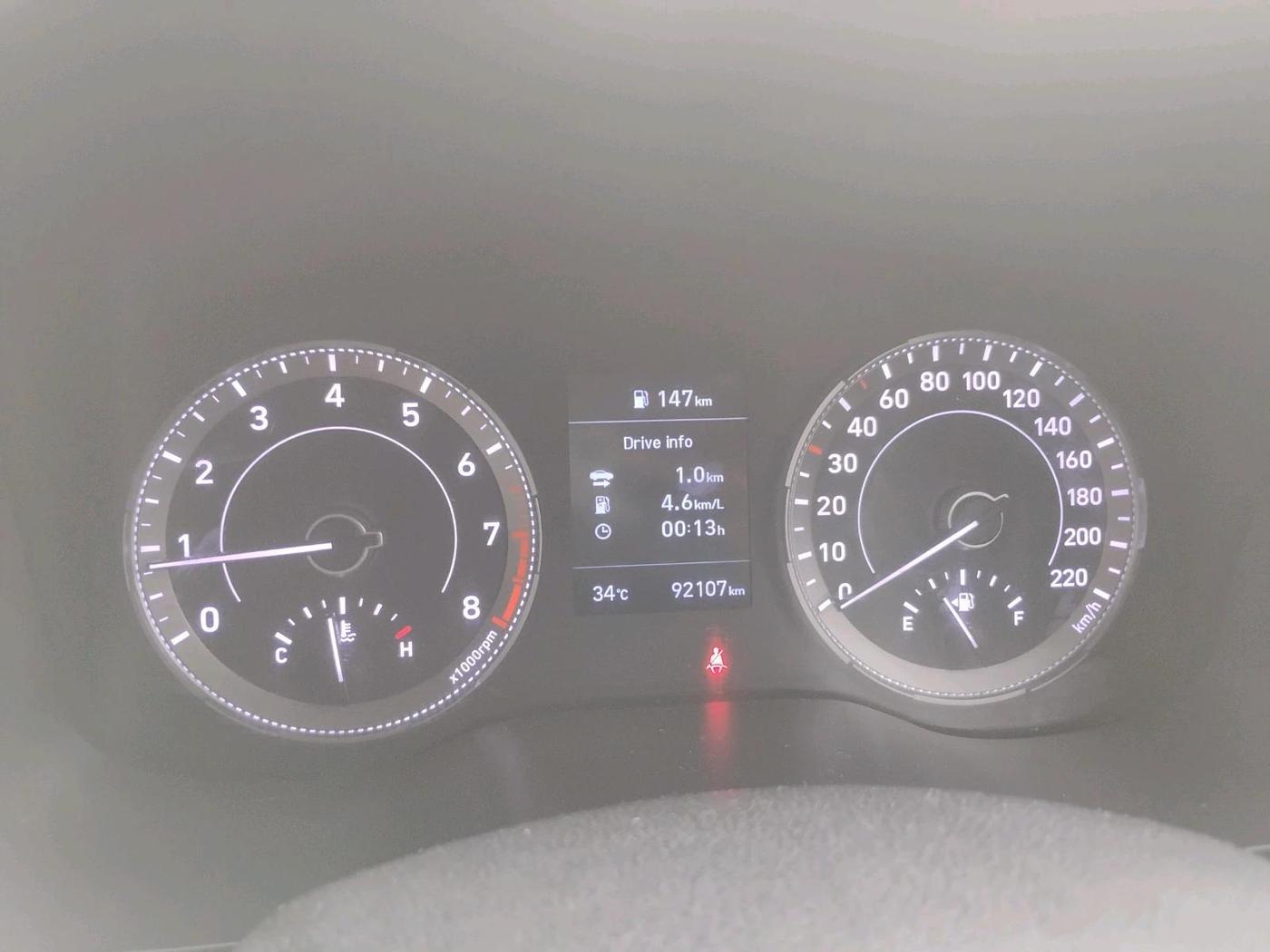 2019 Hyundai VENUE SX 1.0 (O) TURBO, Petrol, Manual, 92,107 km, interior