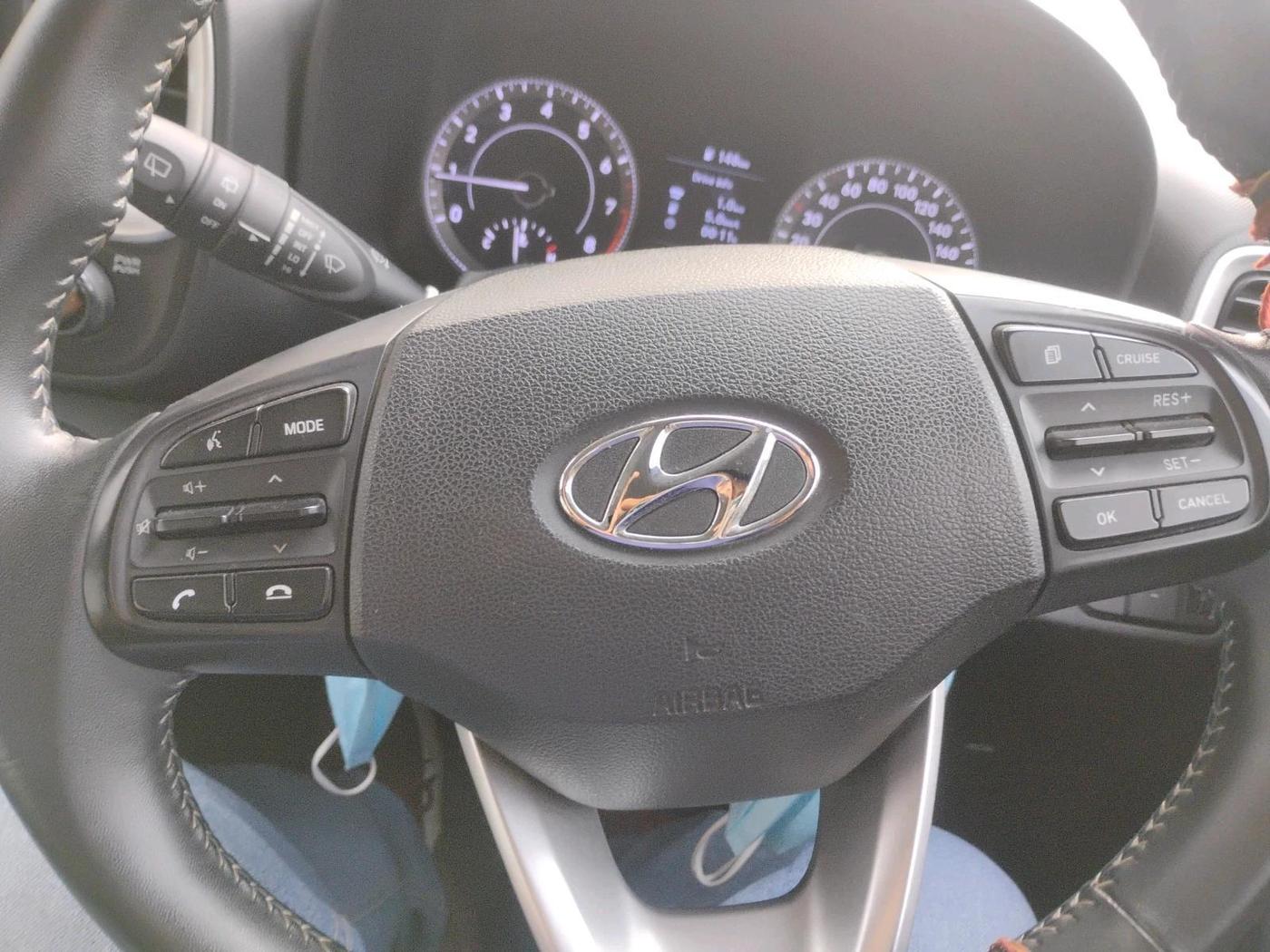2019 Hyundai VENUE SX 1.0 (O) TURBO, Petrol, Manual, 92,107 km, interior