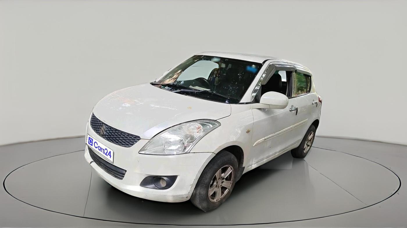 2012 Maruti Swift LXI, CNG, Manual, 96,036 km, exterior