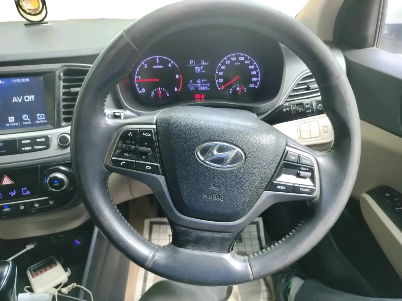 2018 Hyundai Verna 1.6 CRDI SX + AT, Diesel, Automatic, 1,26,828 km, interior