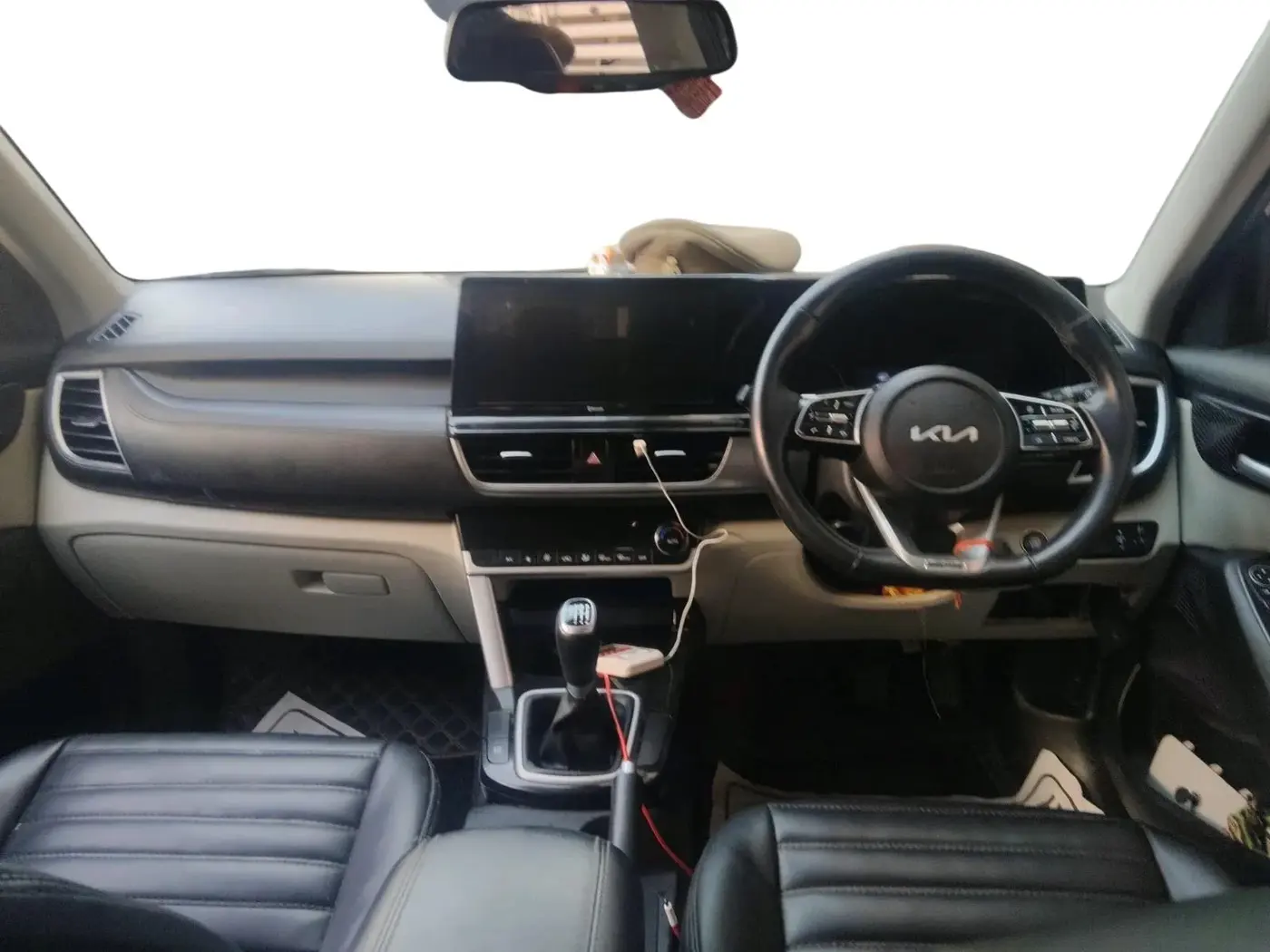2023 KIA SELTOS HTX 1.5 DIESEL IMT, Diesel, Manual, 96,076 km, interior