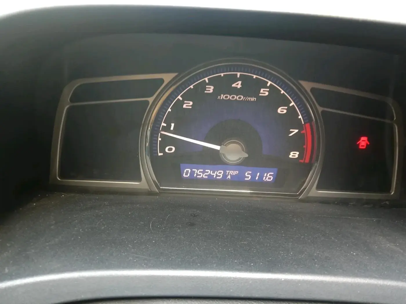 2012 Honda Civic 1.8L I-VTEC S MT, Petrol, Manual, 76,000 km, interior