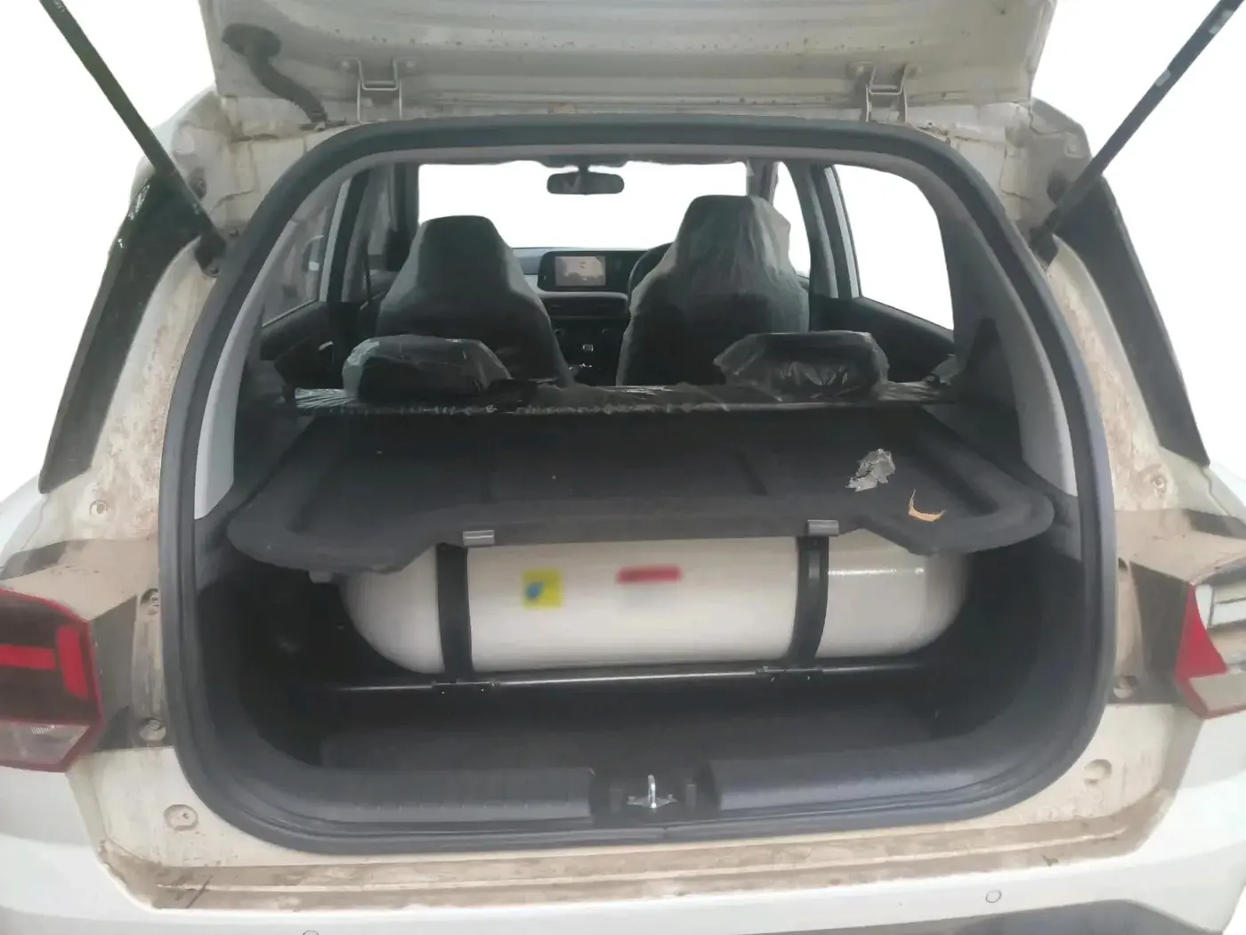 2024 Hyundai EXTER SX 1.2 CNG MT, CNG, Manual, 11,453 km, exterior