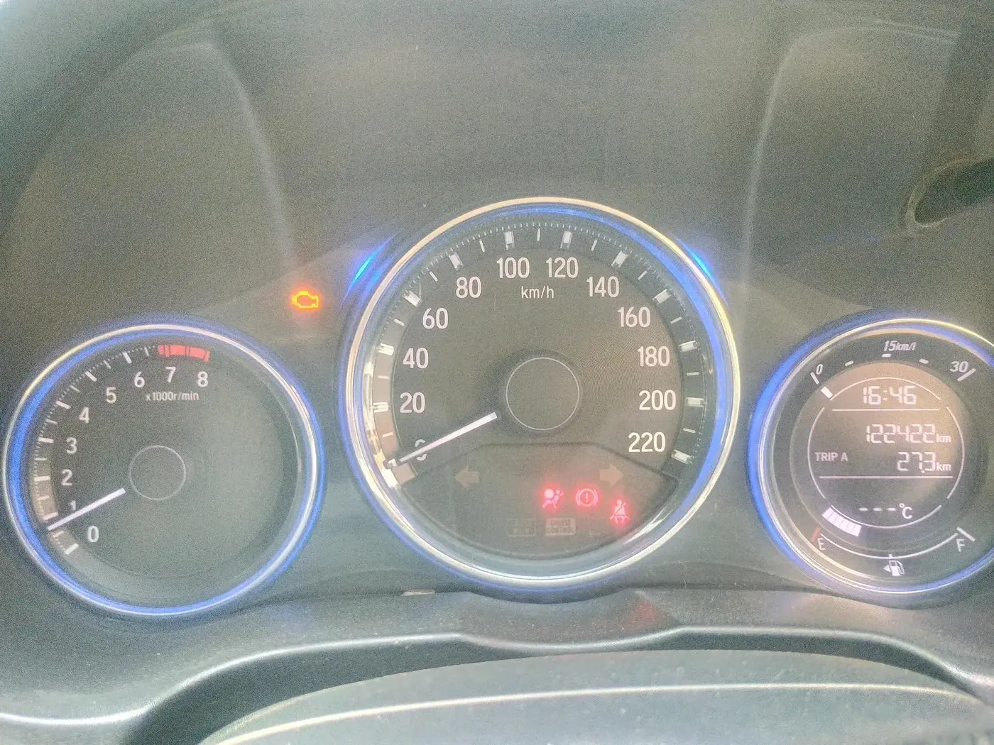 2014 Honda City 1.5L I-VTEC SV, Petrol, Manual, 1,22,422 km, interior