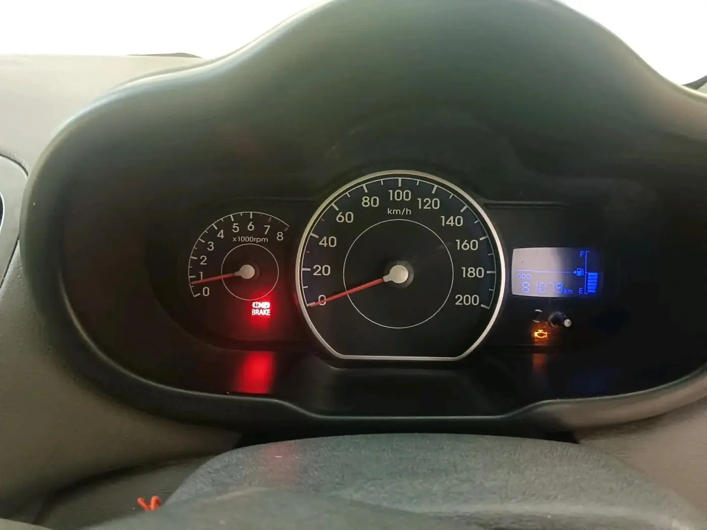 2011 Hyundai i10 MAGNA 1.2, Petrol, Manual, 81,555 km, interior