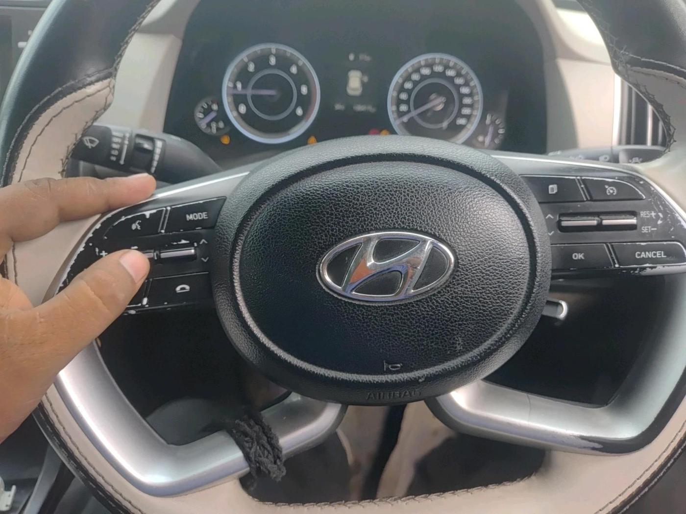 2021 Hyundai Creta EX 1.5 DIESEL, Diesel, Manual, 1,35,417 km, interior