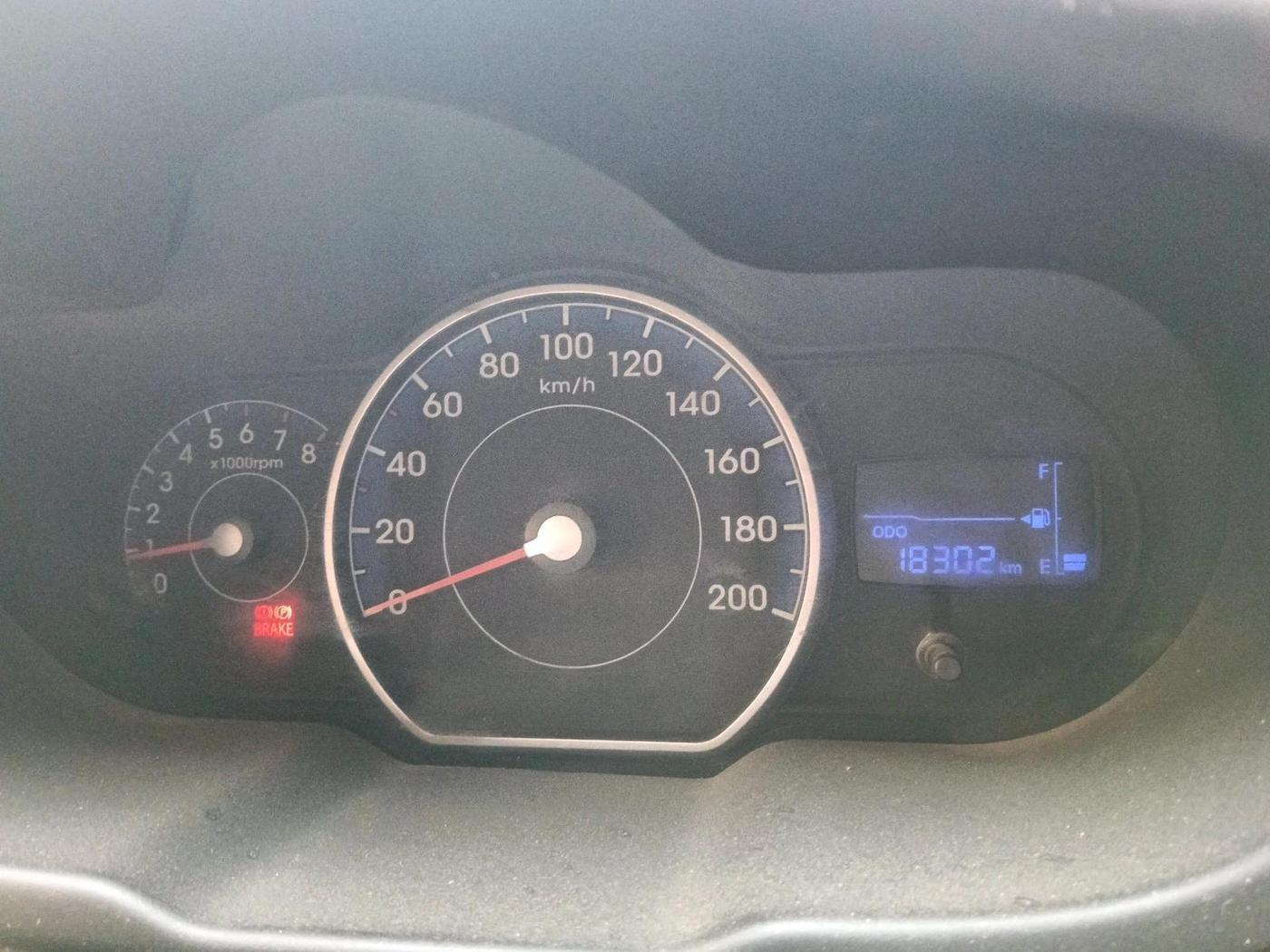 2012 Hyundai i10 MAGNA 1.1, Petrol, Manual, 18,302 km, interior