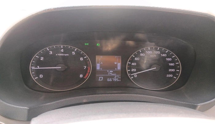 2018 Hyundai Creta SX PLUS AT 1.6 PETROL, Petrol, Automatic, 66,795 km, interior