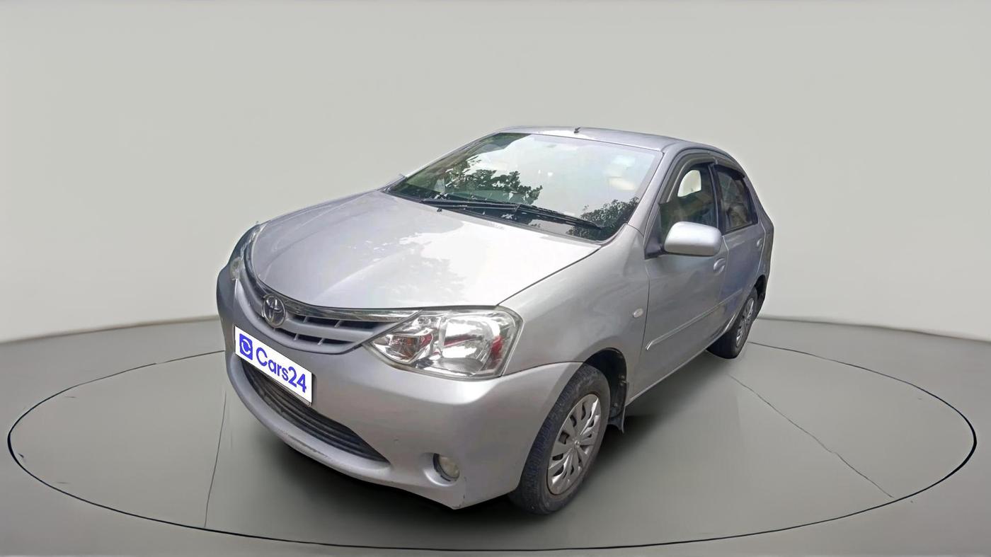2012 Toyota Etios G, Petrol, Manual, 1,50,184 km, exterior