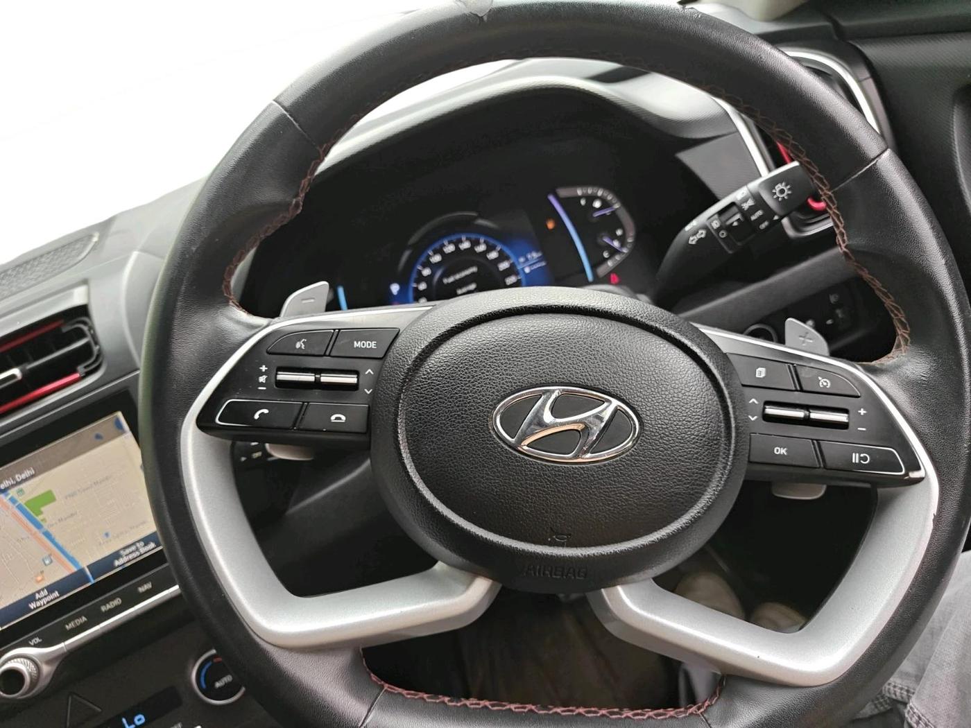 2021 Hyundai Creta SX (O) 1.4 TURBO DCT, Petrol, Automatic, 52,000 km, interior